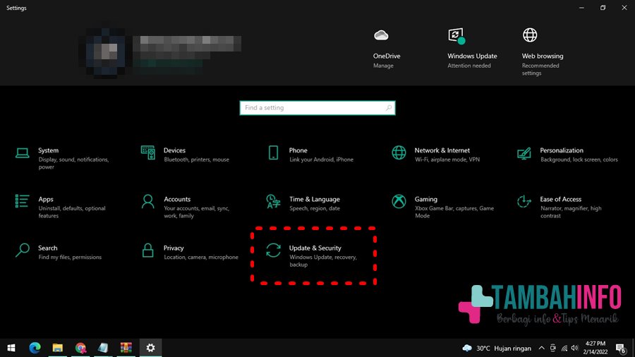 Cara Mematikan antivirus w10