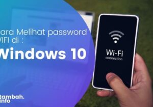 Cara melihat password wifi di windows 10