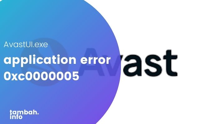 application error 0xc0000005