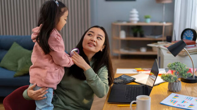 keseimbangan antara pekerjaan dan keluarga